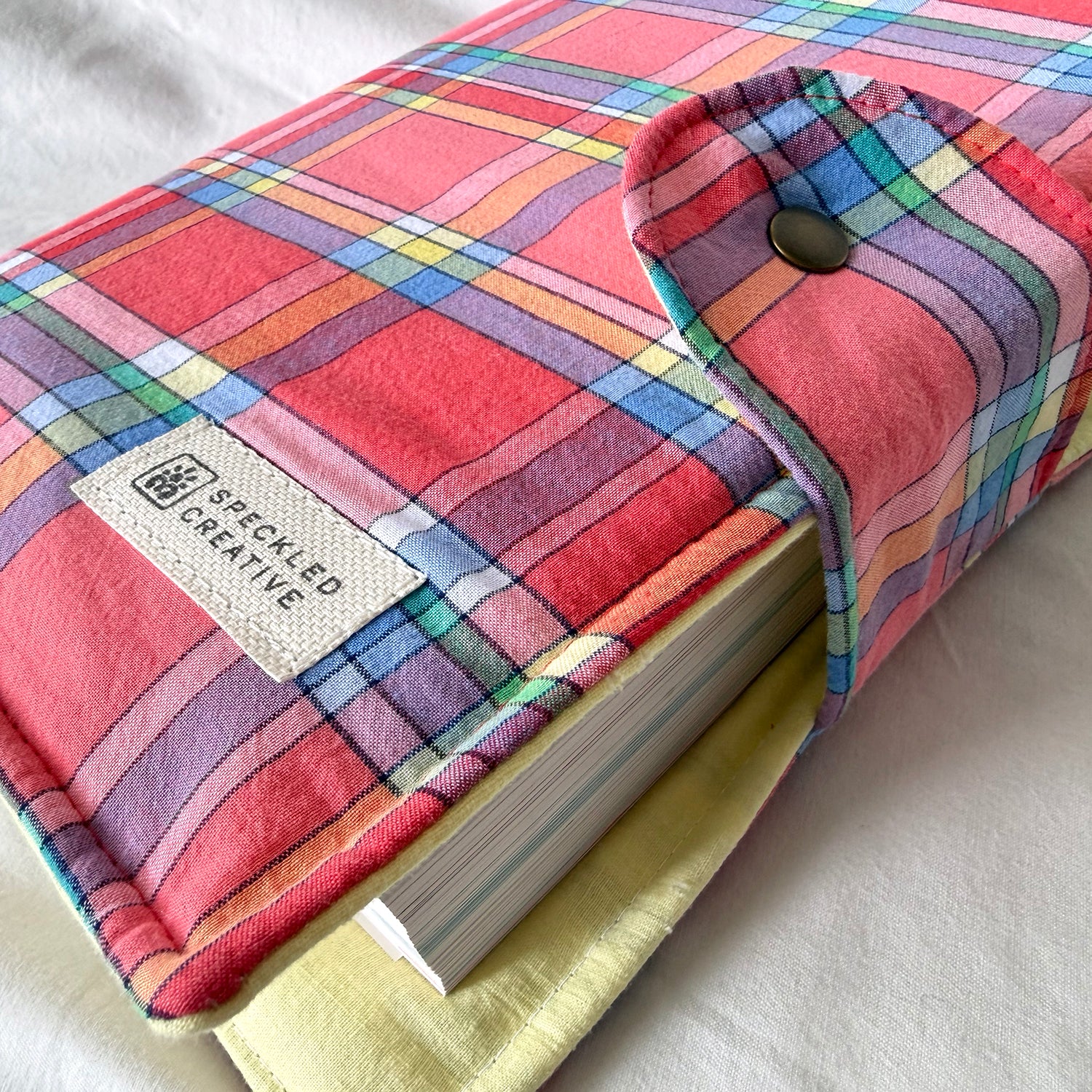 Colorfully Red Plaid Creative Utility Sleeve