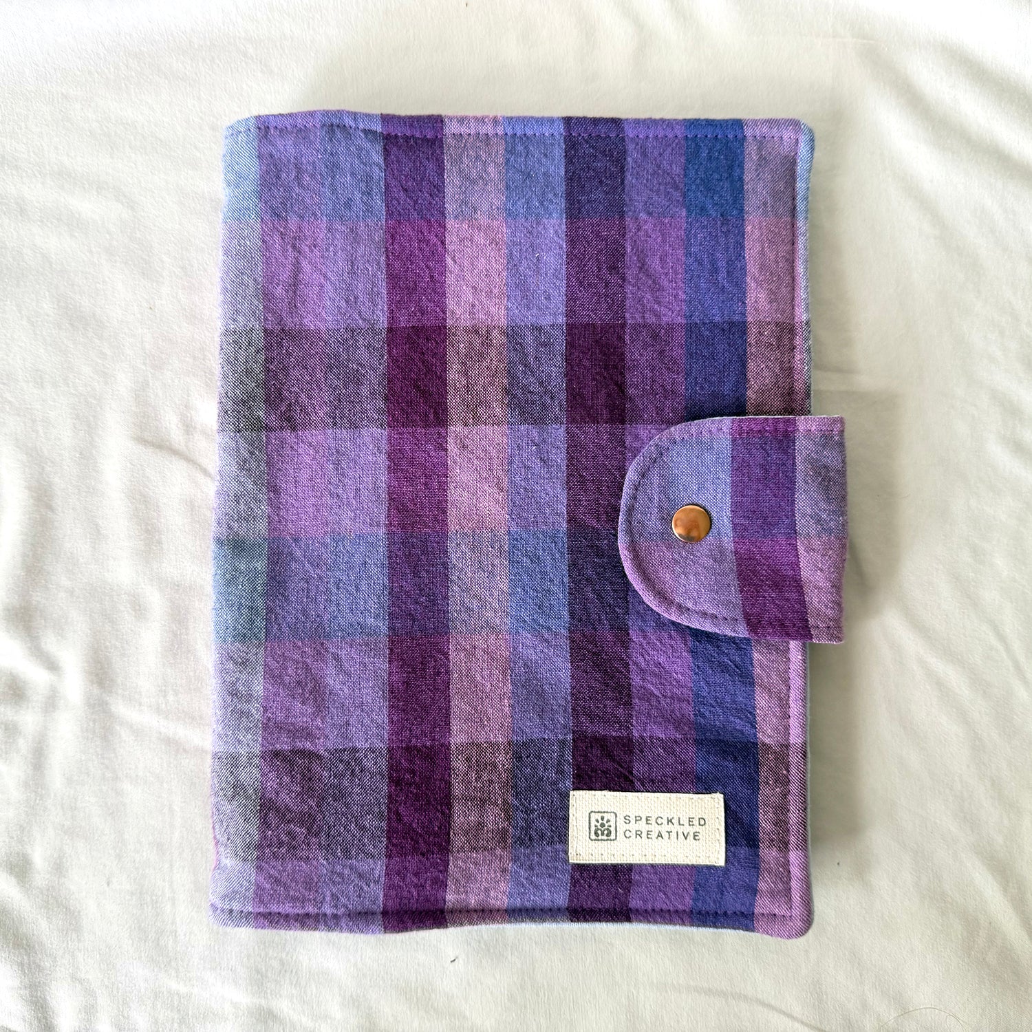 Purple People Plaid Creative Utility Sleeve