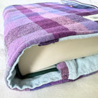 Purple People Plaid Creative Utility Sleeve