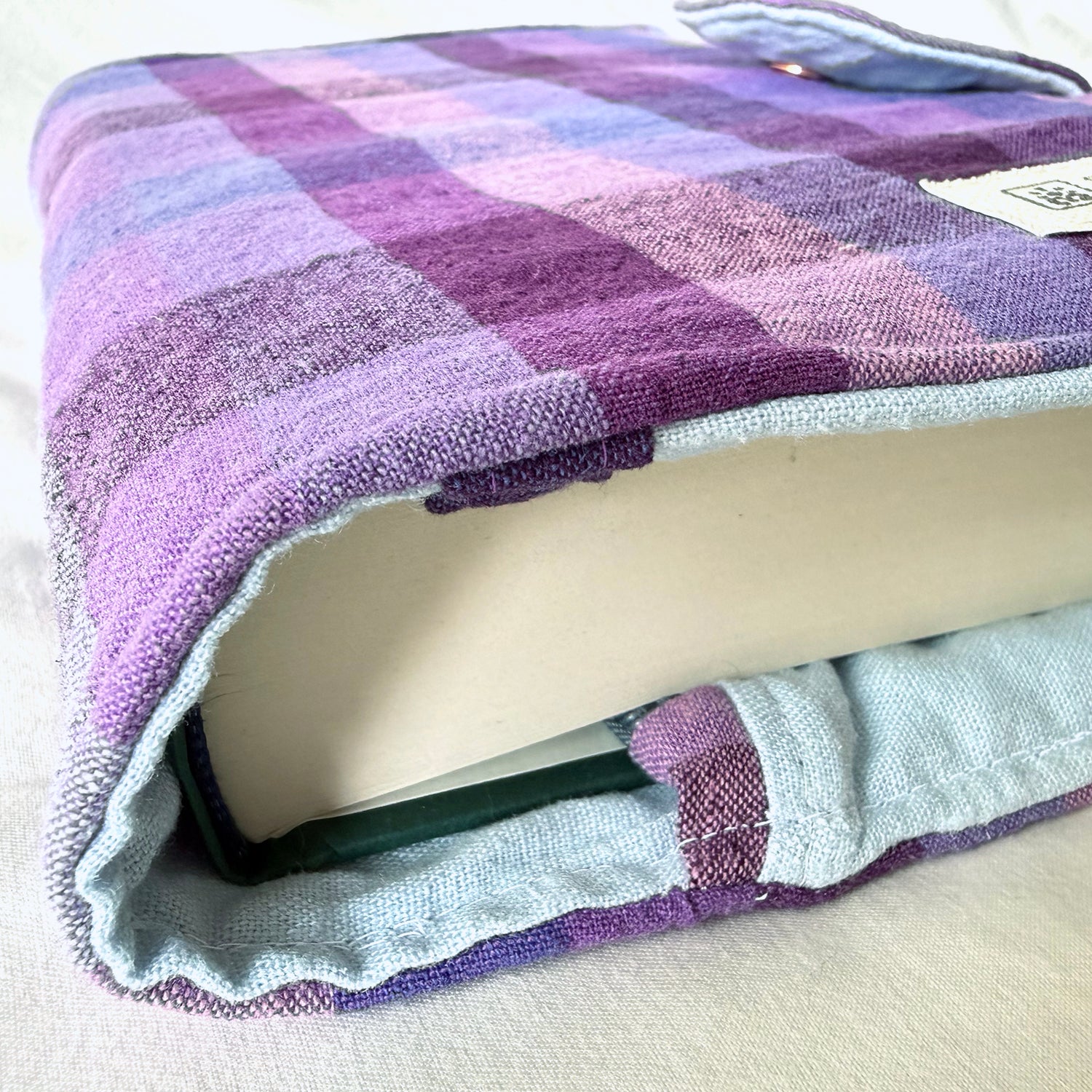 Purple People Plaid Creative Utility Sleeve