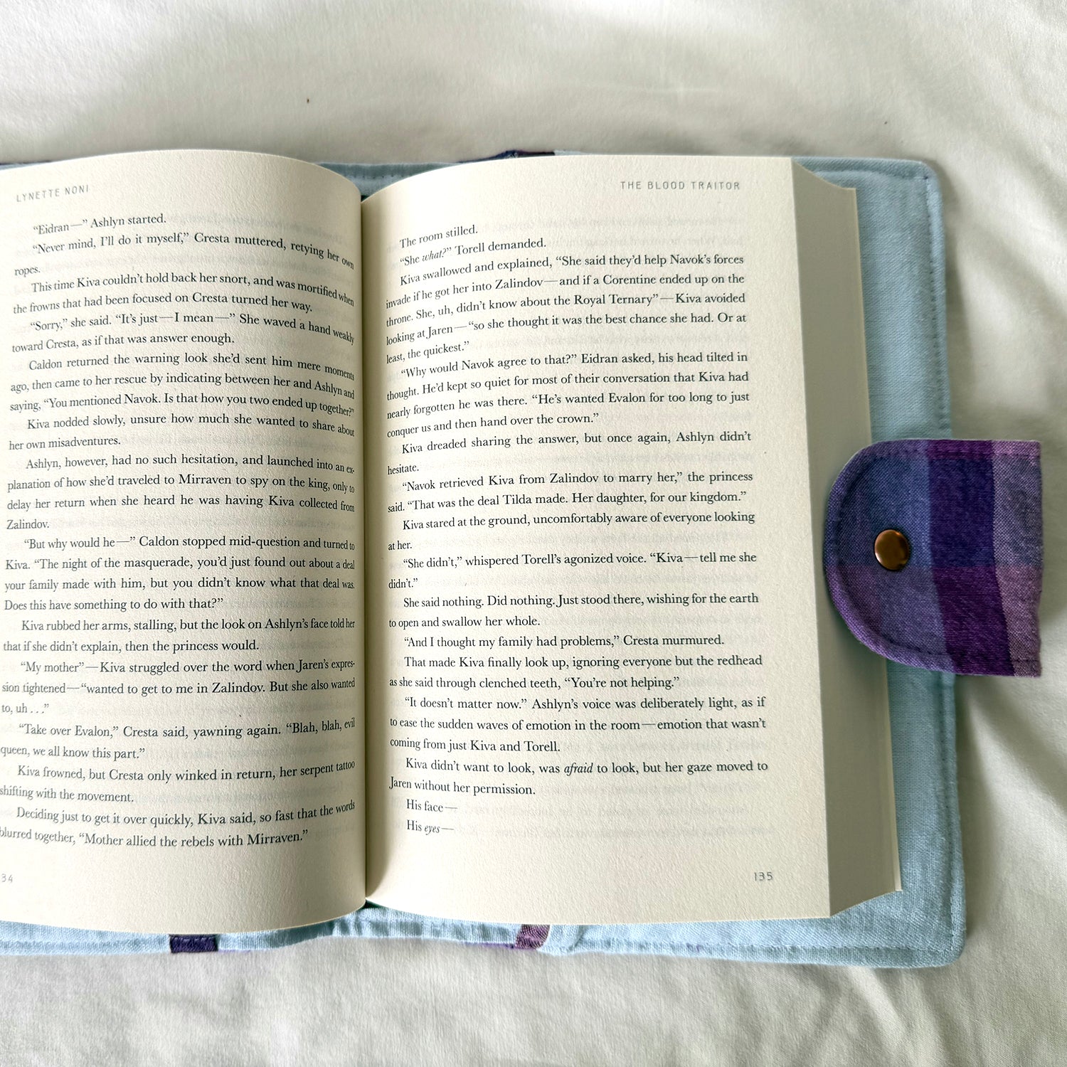 Purple People Plaid Creative Utility Sleeve