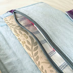 Purple People Plaid Creative Utility Sleeve