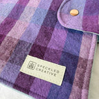 Purple People Plaid Creative Utility Sleeve