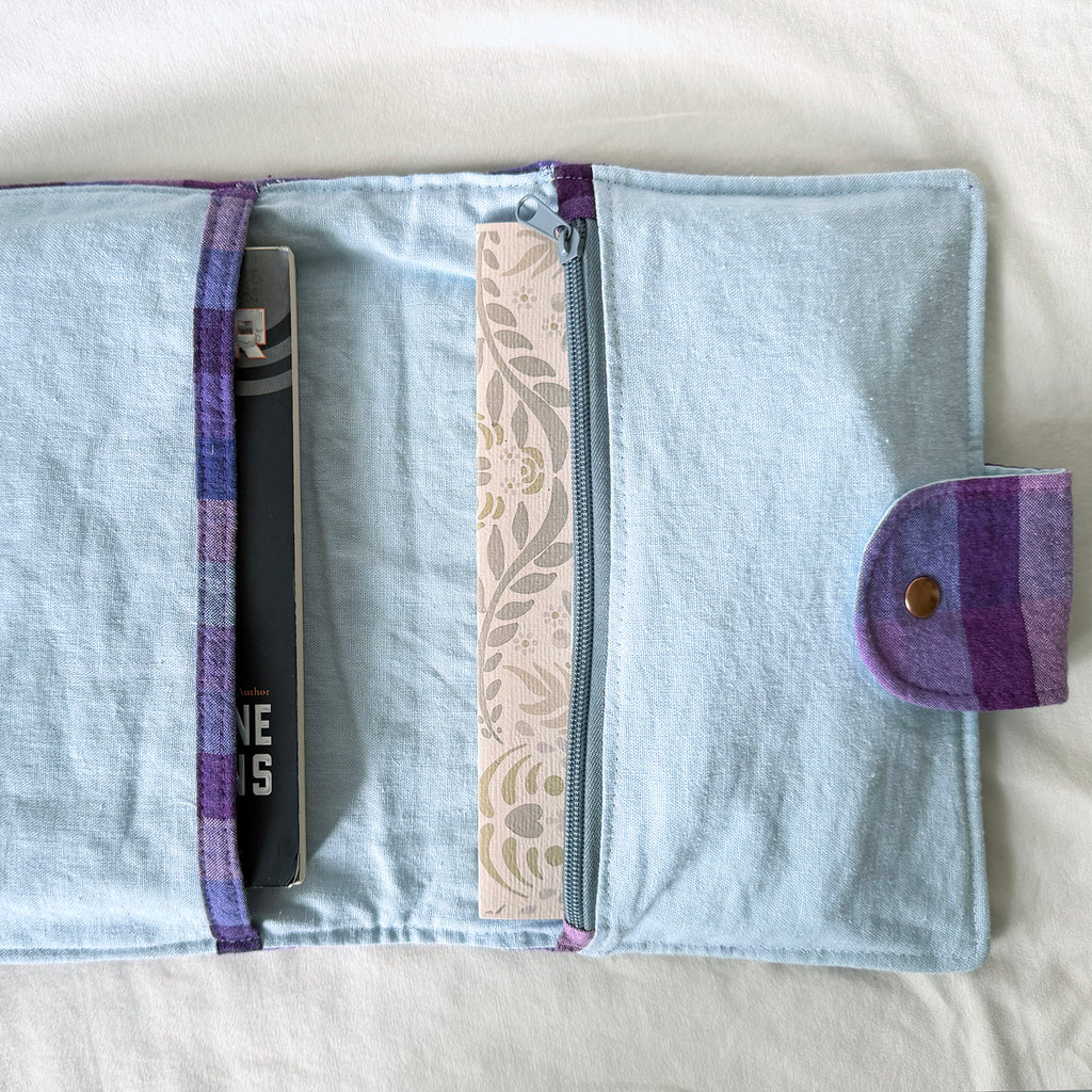 Purple People Plaid Creative Utility Sleeve