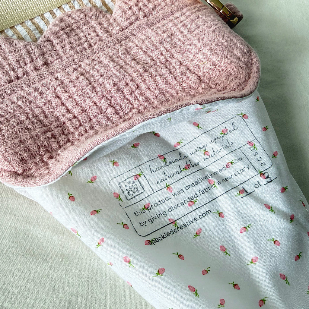 Strawberry Ice Cream Cone Bag