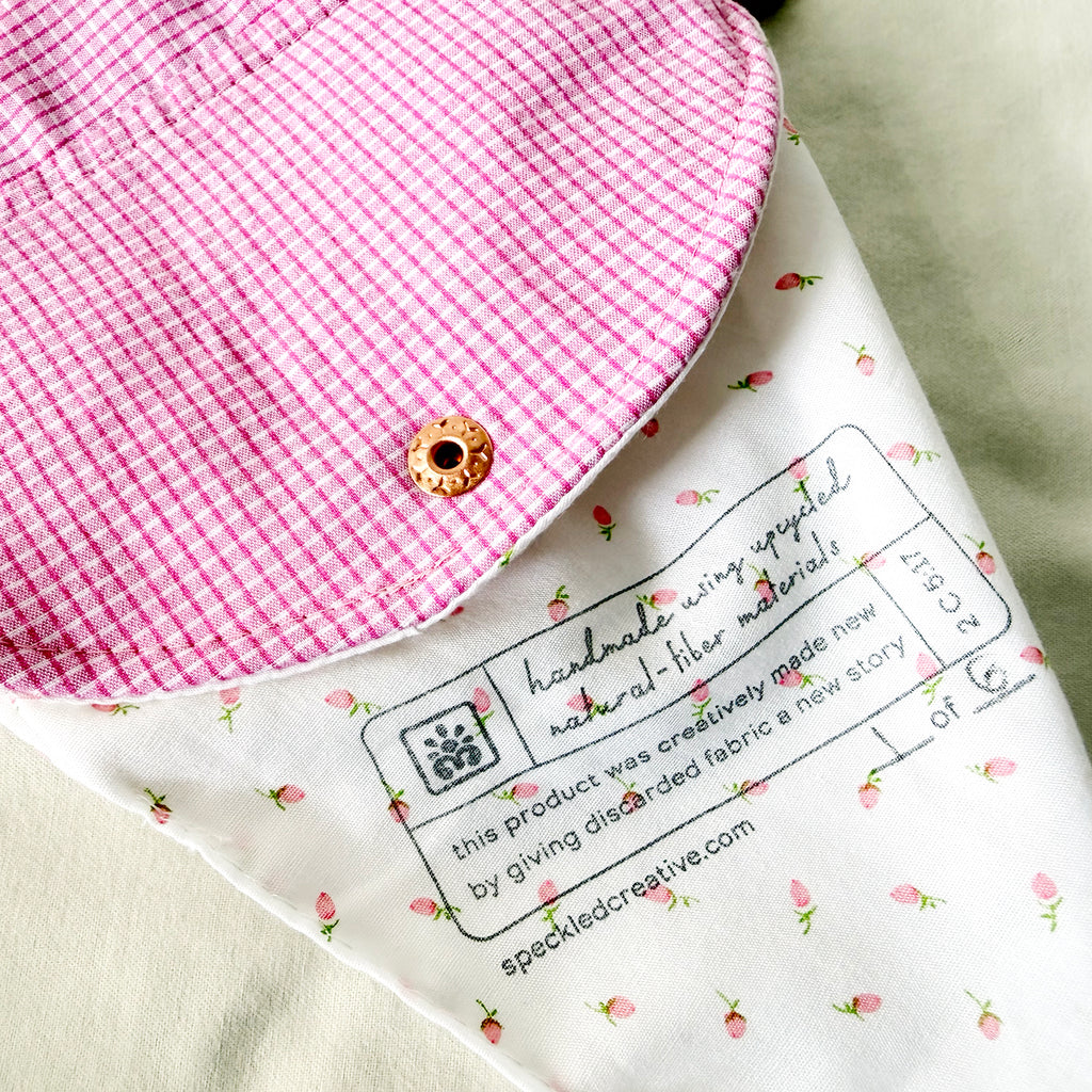 Cotton Candy Pink Ice Cream Cone Bag