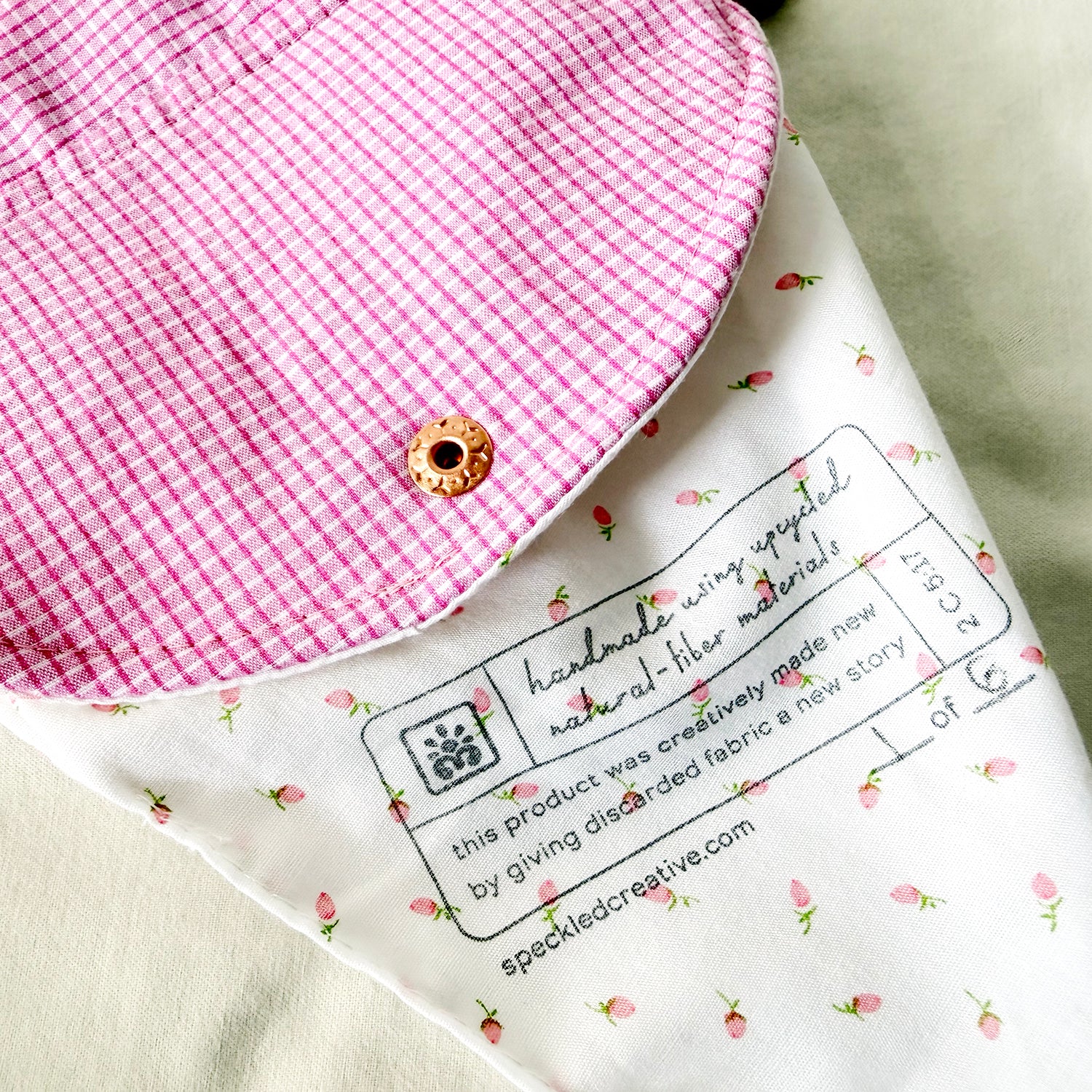 Cotton Candy Pink Ice Cream Cone Bag