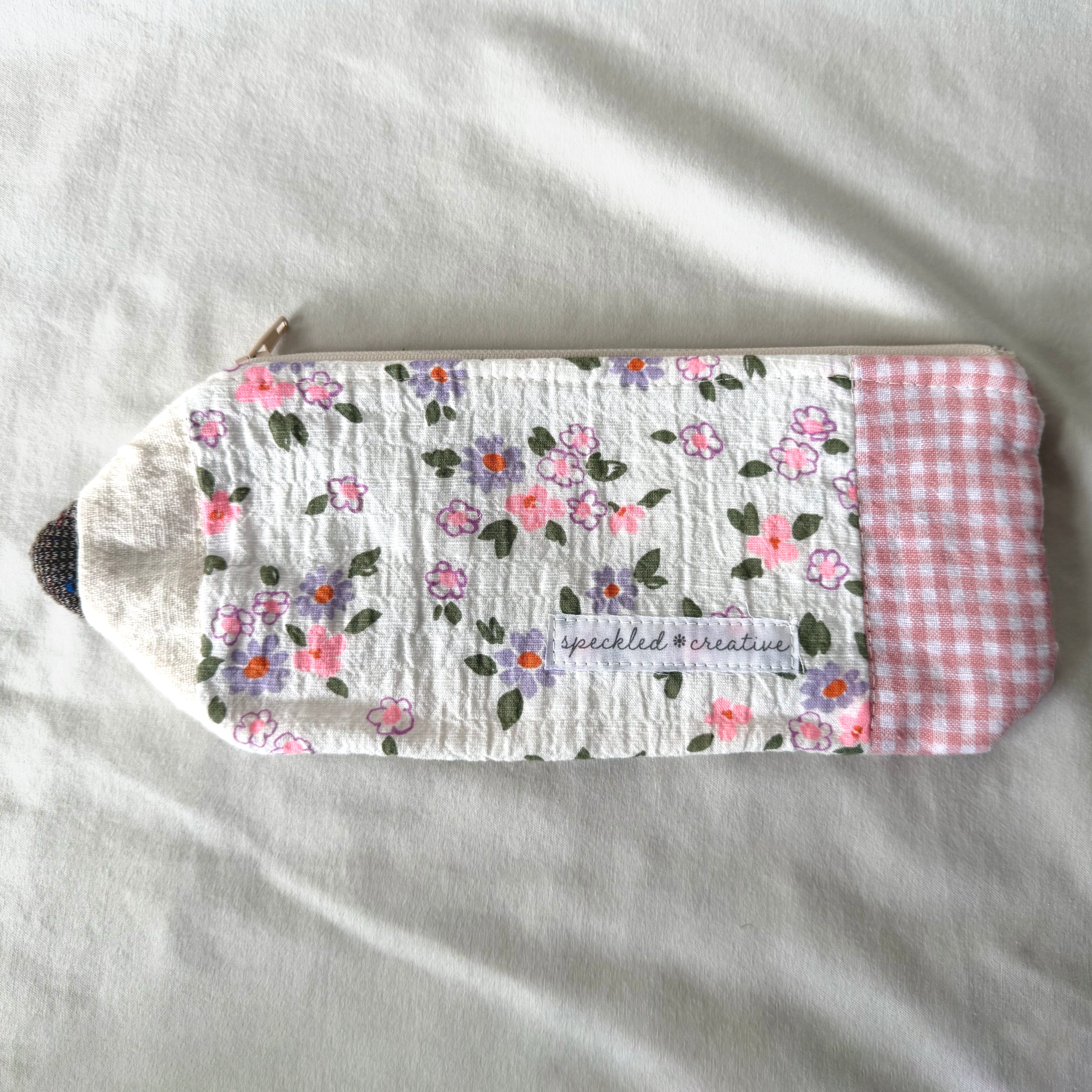 Doodle Floral Pencil Pouch