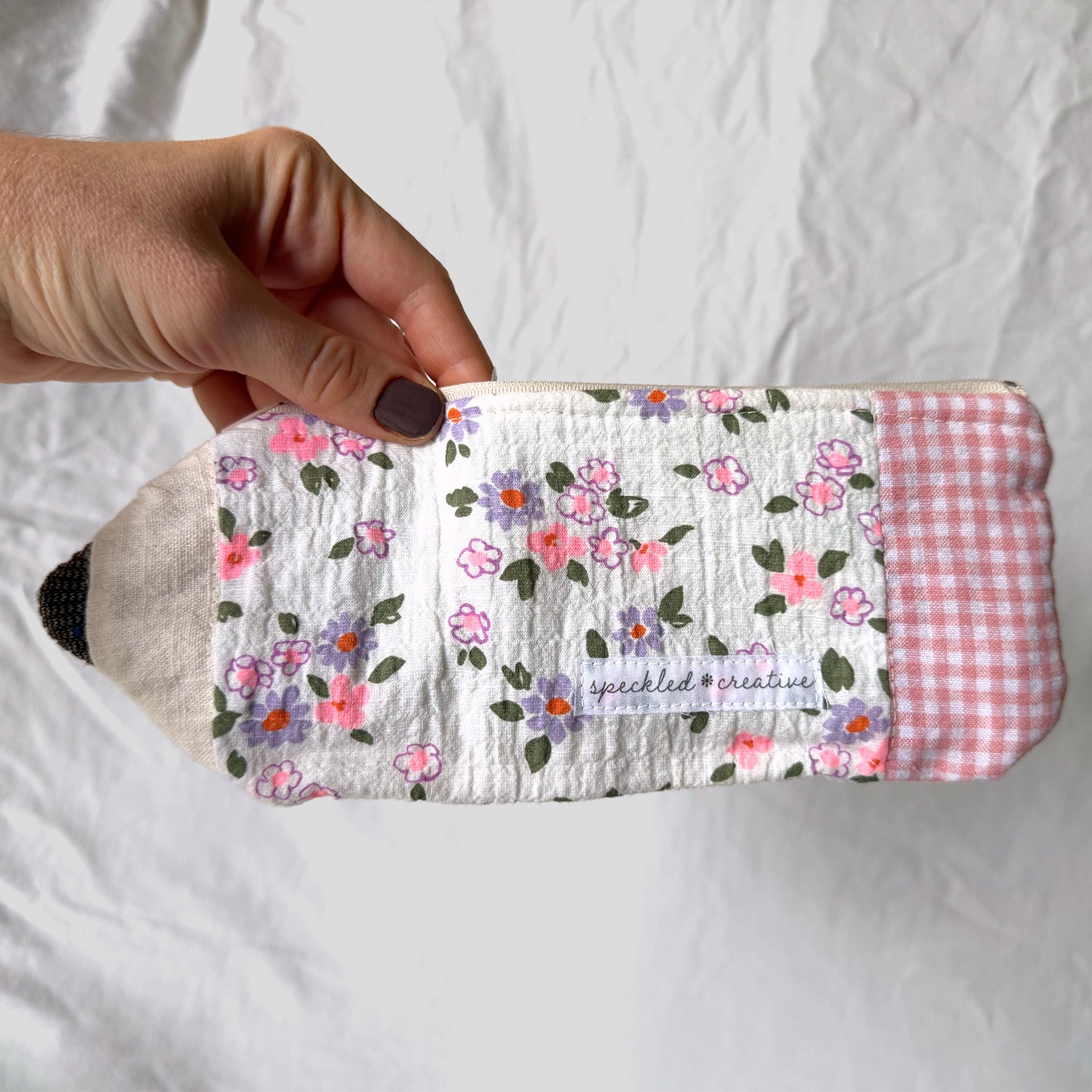 Doodle Floral Pencil Pouch