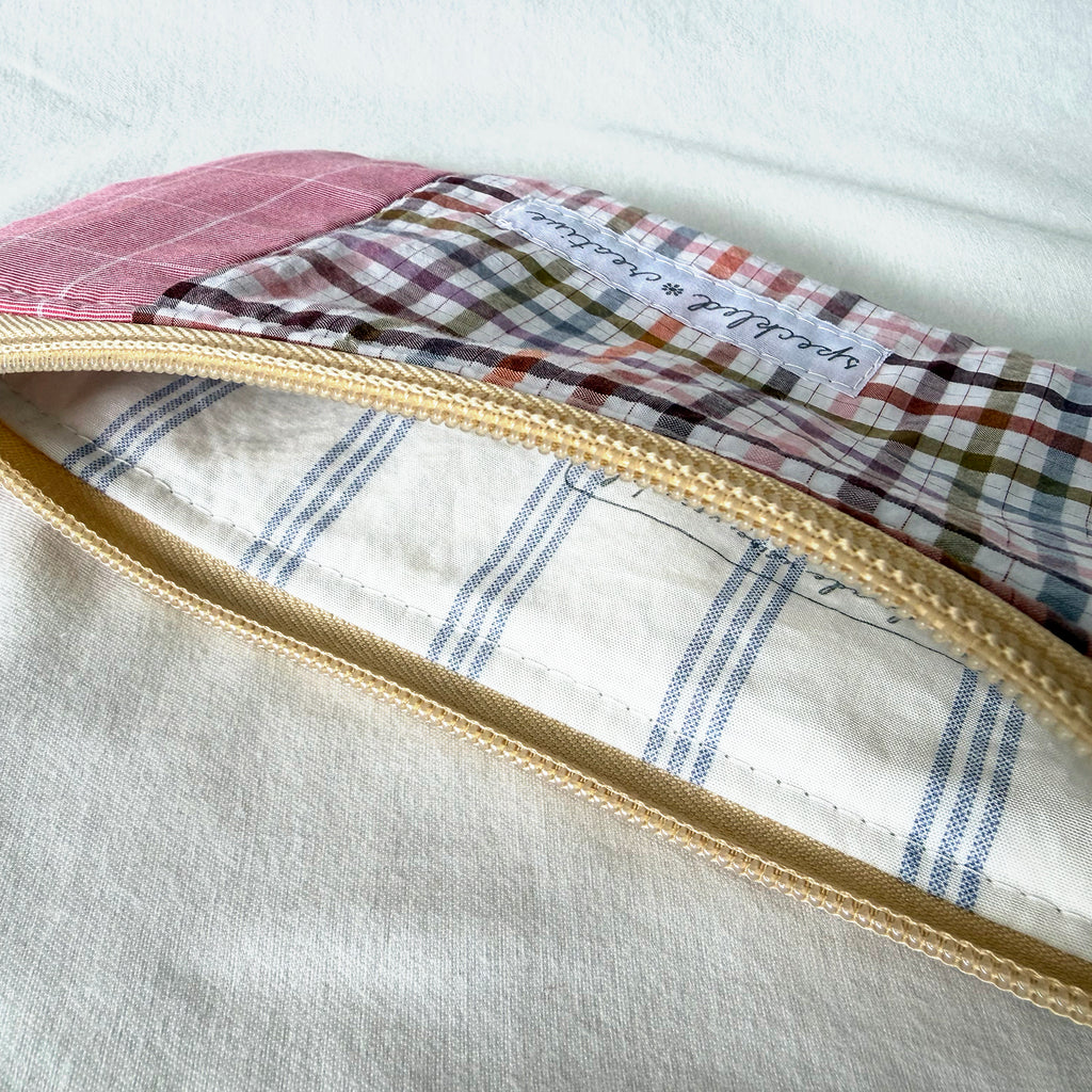 Autumn Plaid Pencil Pouch