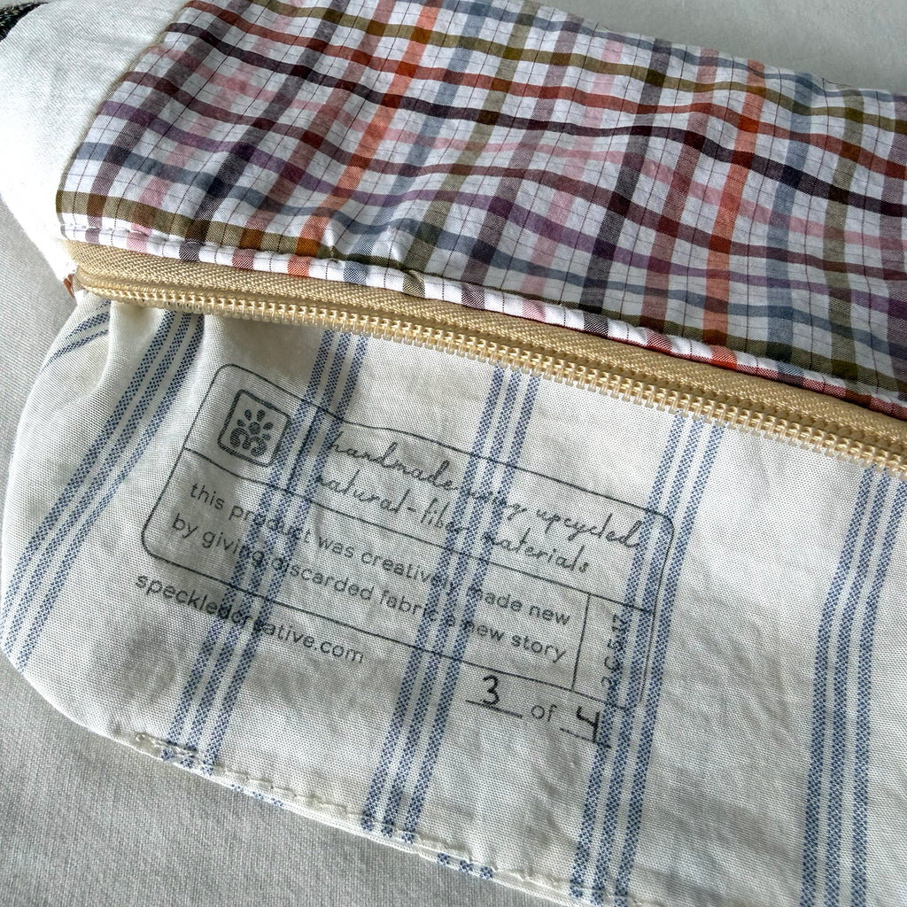 Autumn Plaid Pencil Pouch