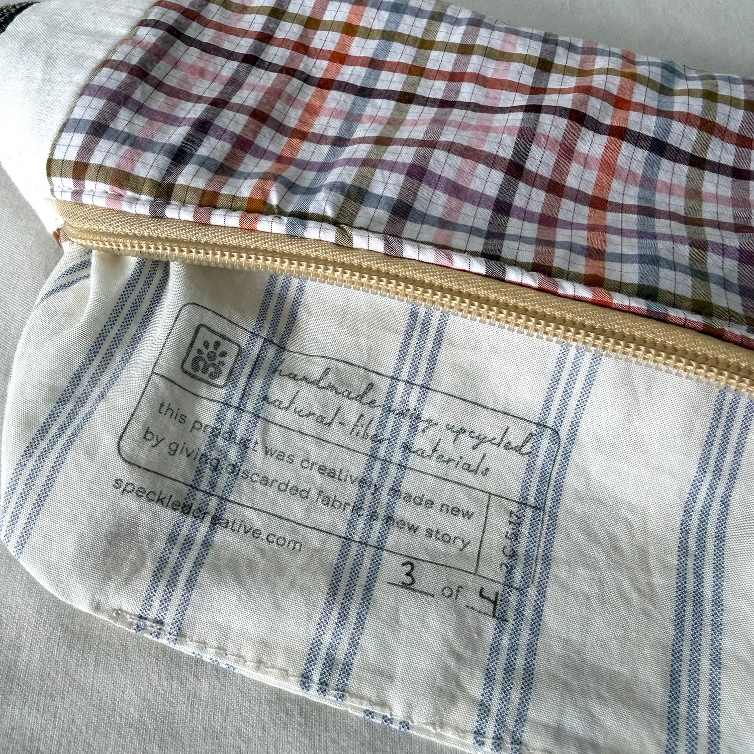 Autumn Plaid Pencil Pouch