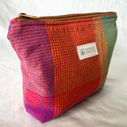 Colorful Plaid Stand-Up Zipper Pouch