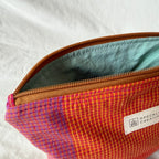 Colorful Plaid Stand-Up Zipper Pouch