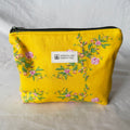Rosy Yellow Stand-Up Zipper Pouch