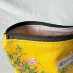 Rosy Yellow Stand-Up Zipper Pouch