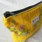 Rosy Yellow Stand-Up Zipper Pouch