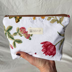 Garden Flowers Stand-Up Zipper Pouch