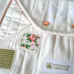 Gingham Garden Stamp Envelope Tablet Sleeve