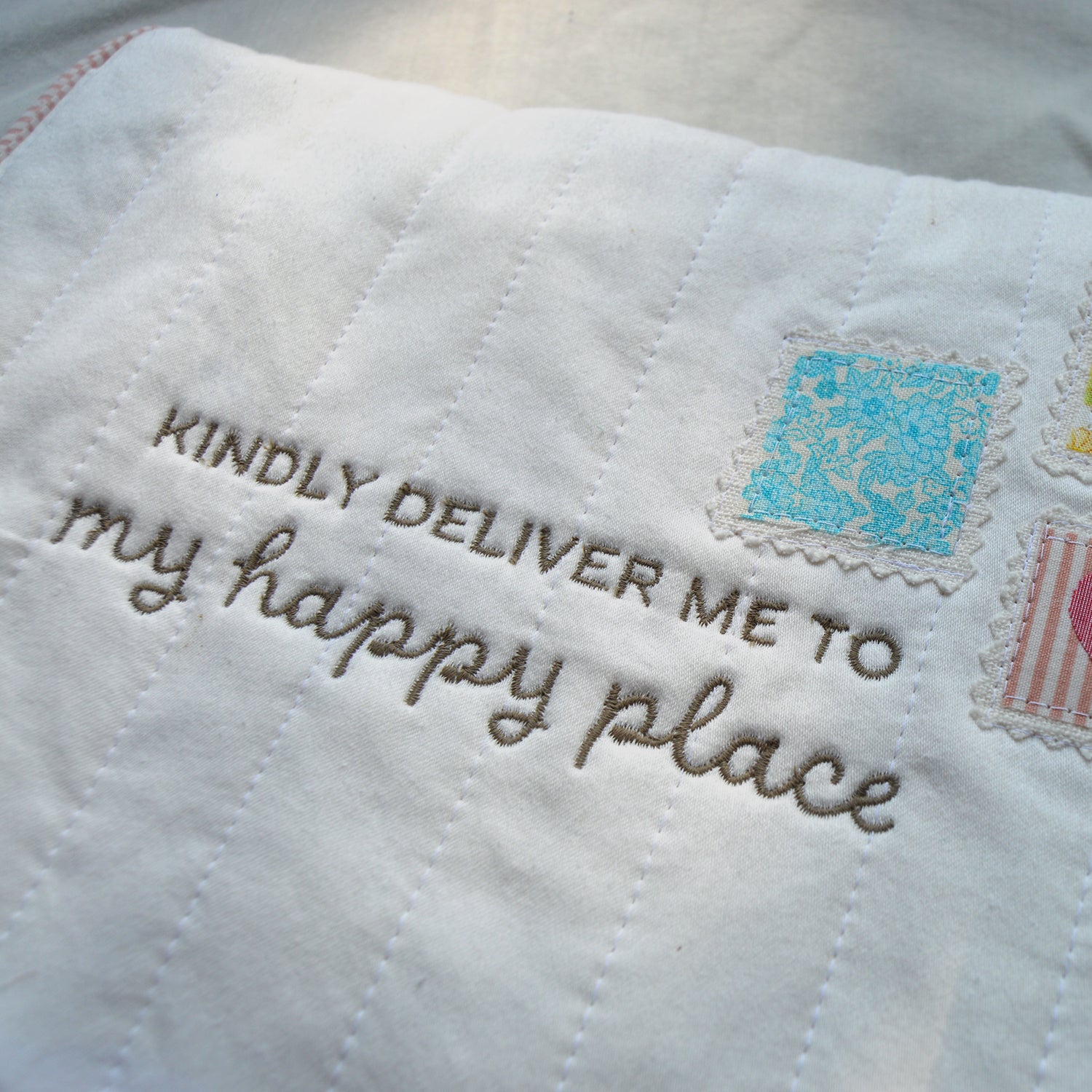 Primary Whimsical Stamp Envelope Tablet Sleeve