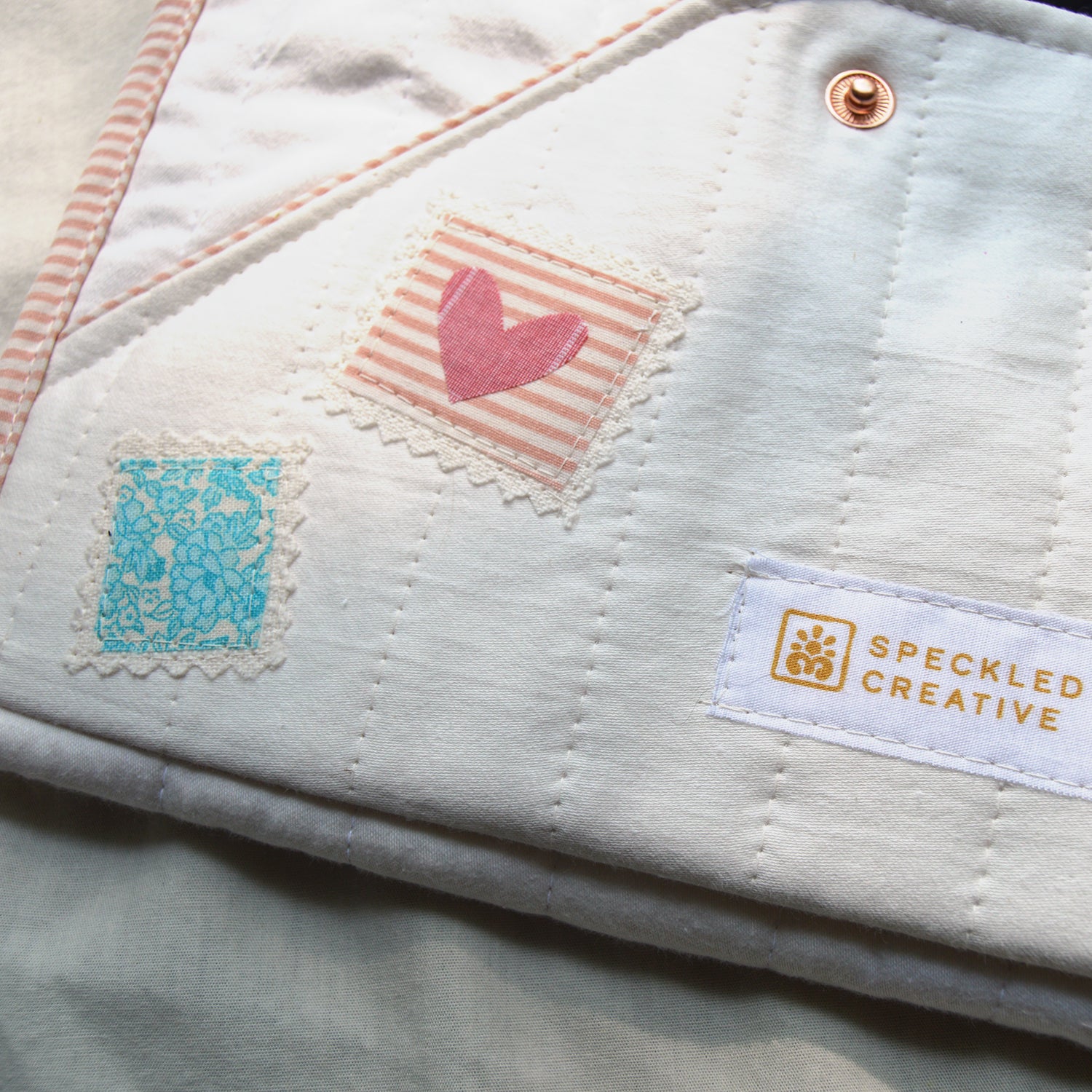 Primary Whimsical Stamp Envelope Tablet Sleeve